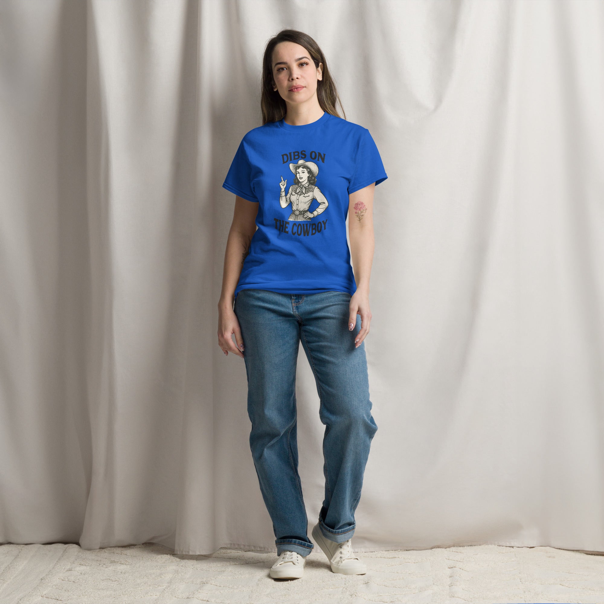 Dibs On The Cowboy Unisex classic tee