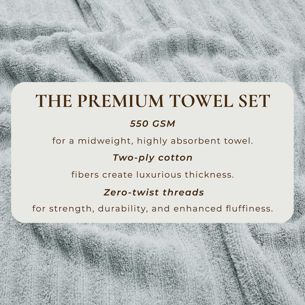Luxury Cotton Towels - Karina Collection