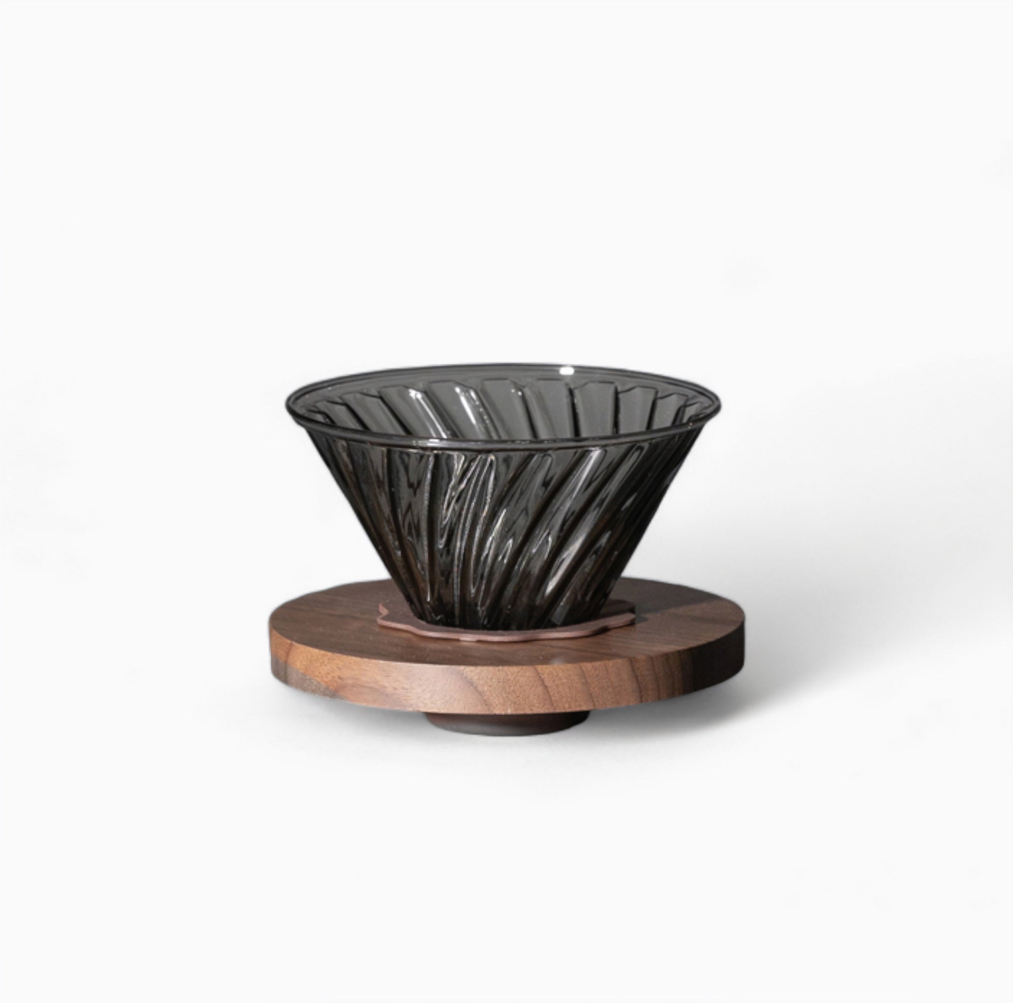 Coffee Brewing V60 Set with Walnut Wood Holder