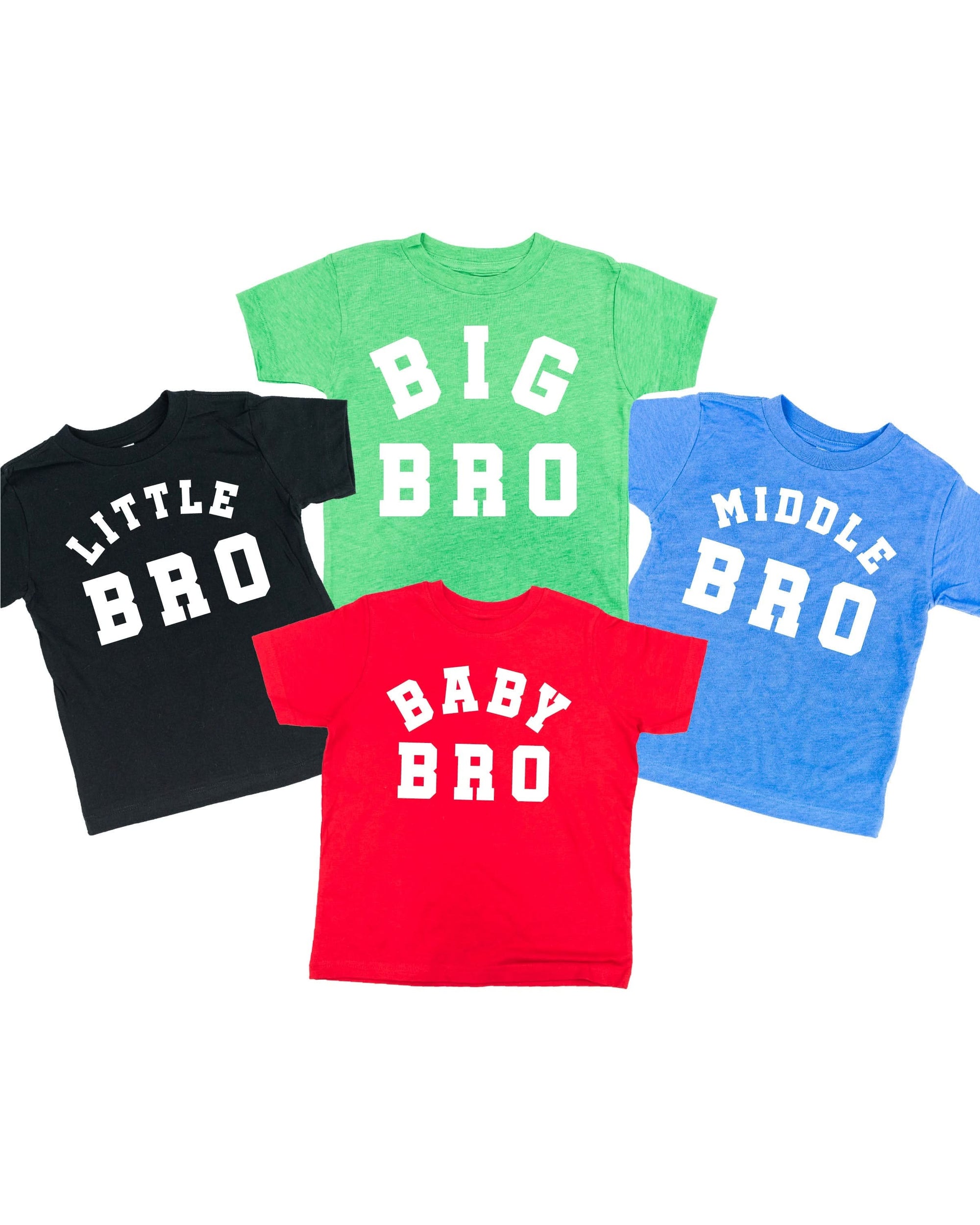 Varsity 'Bro' Sibling Tees - (Choose Your Role) - Child Tee