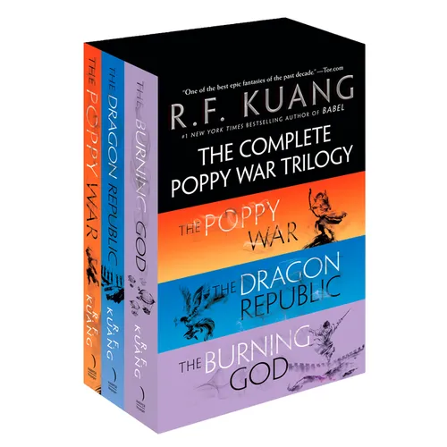 The Complete Poppy War Trilogy Boxed Set: The Poppy War / The Dragon Republic / The Burning God