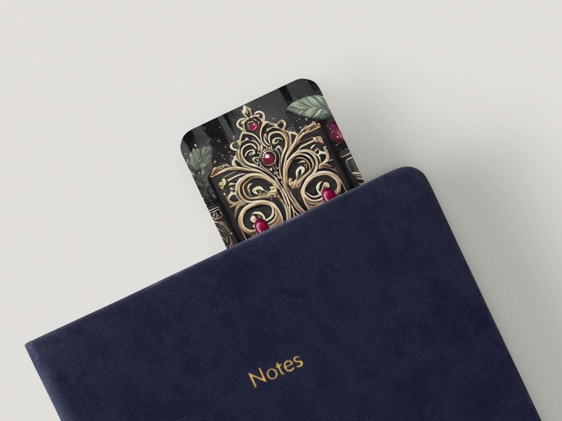 I Prefer the Villain Glossy Double-Sided Bookmark, 2” x 6”