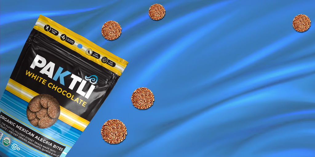 NEW White Chocolate Alegria Bites