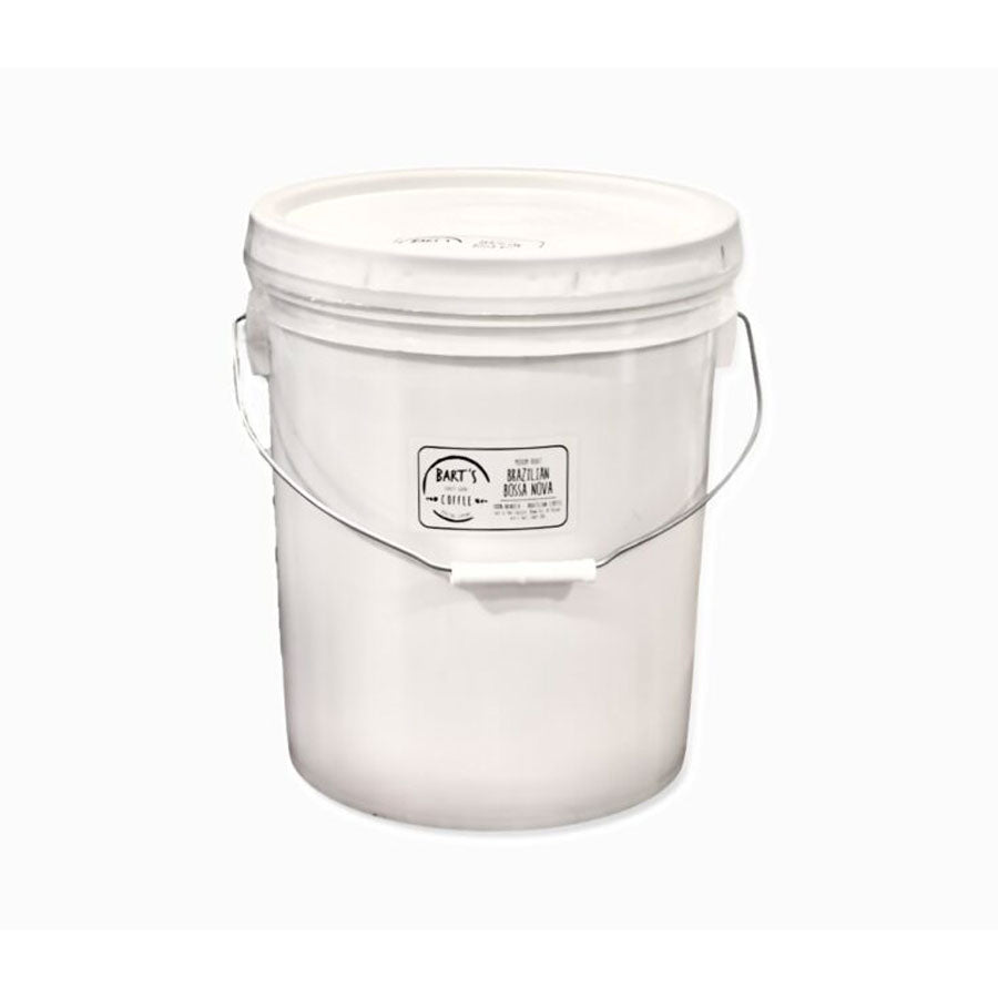 Bart's Crazy Good Coffee Roasting Company 15lb Bucket Bulk Coffee