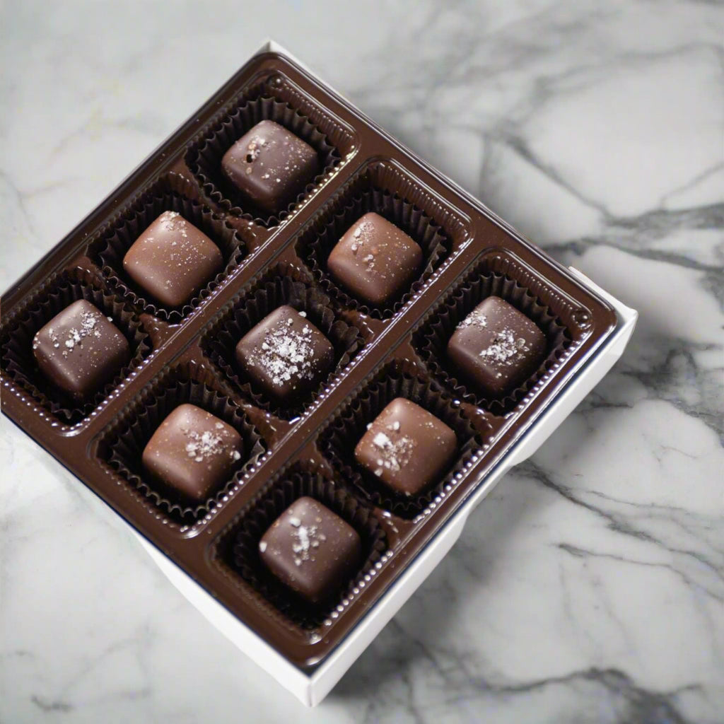 Chocolate Sea Salted Caramels Gift Box