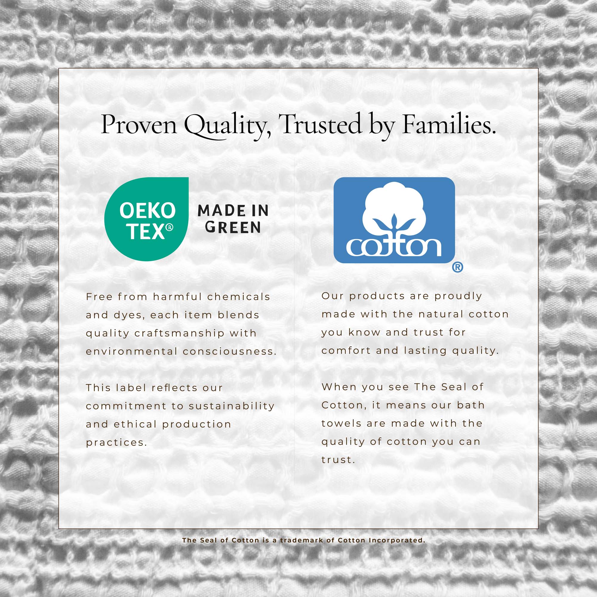 100% Cotton Honeycomb Waffle Garment Washed Quilt Set - Genevieve Collection