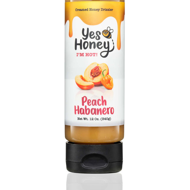 Peach Habanero Honey Drizzler