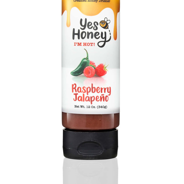 Raspberry Jalapeño Honey Drizzler