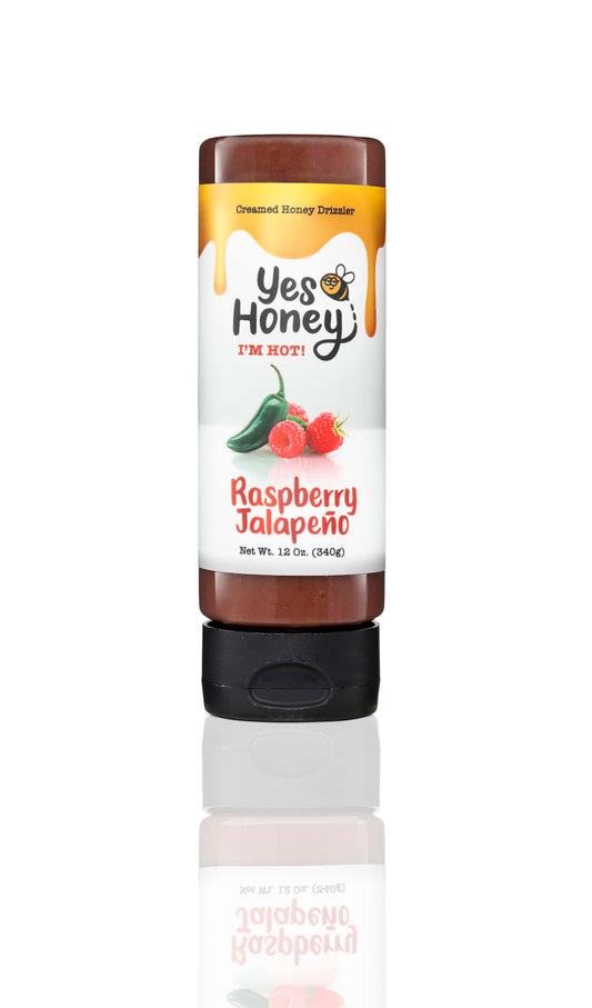 Yes Honey Raspberry Jalapeño Honey Drizzler