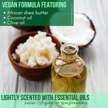 Red Bean & Root Soap, Zero Waste Gentle Exfoliant Scrub Bar